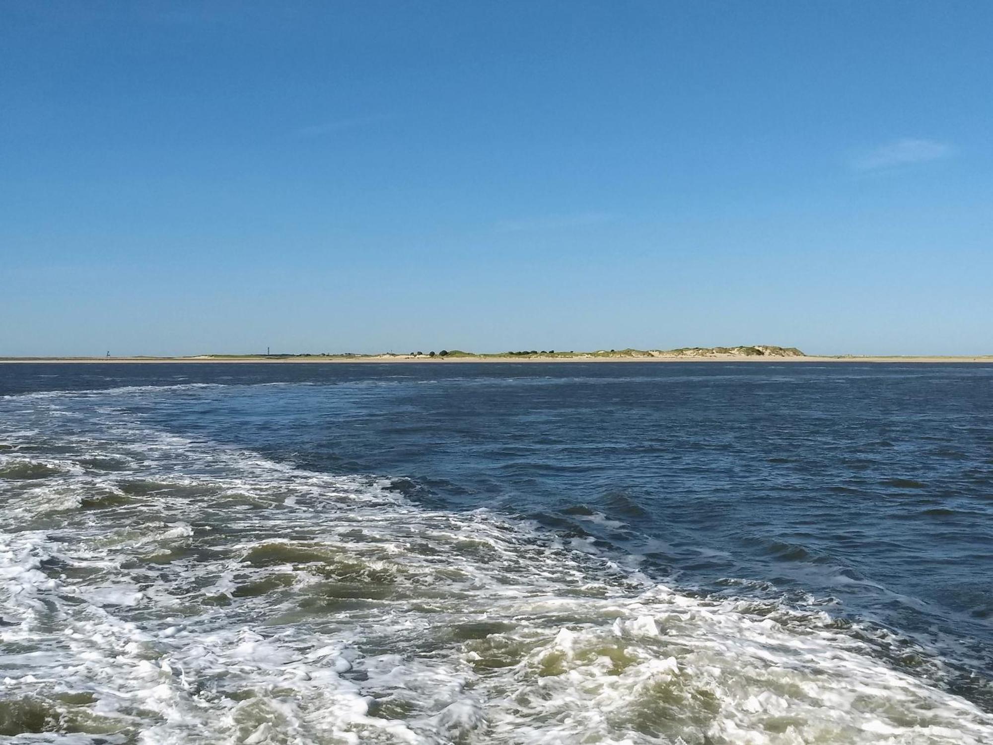Drei-Insel-Blick Neßmersiel Exteriér fotografie