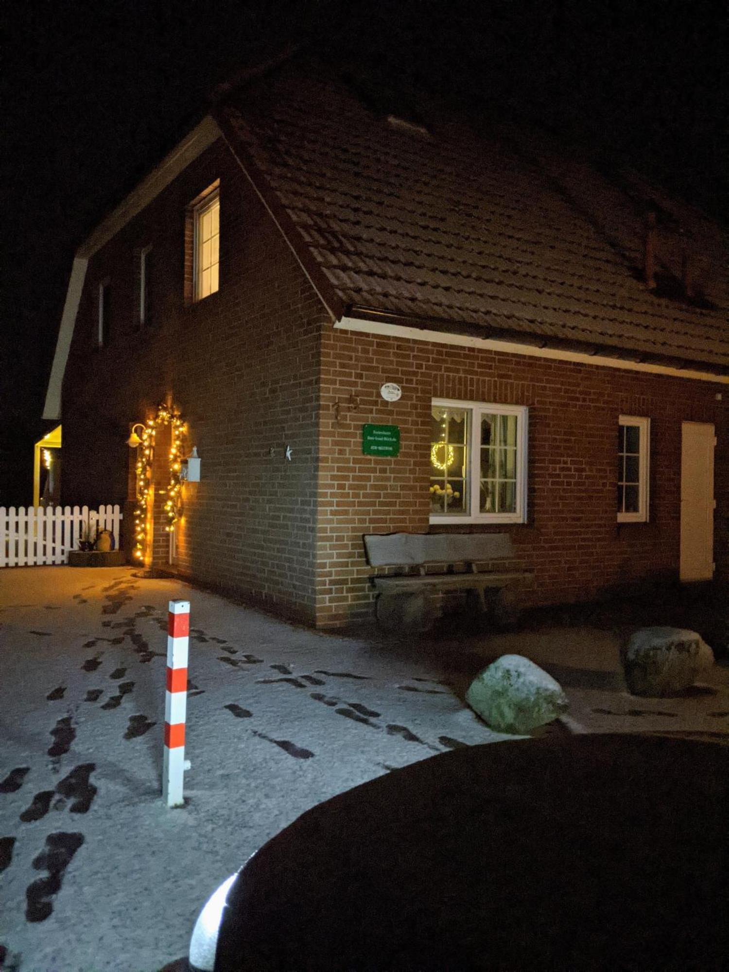 Drei-Insel-Blick Neßmersiel Exteriér fotografie